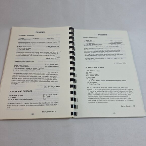 Vintage 1989 Employee Cookbook Smiths Industries Grand Rapids Michigan - Picture 12 of 15